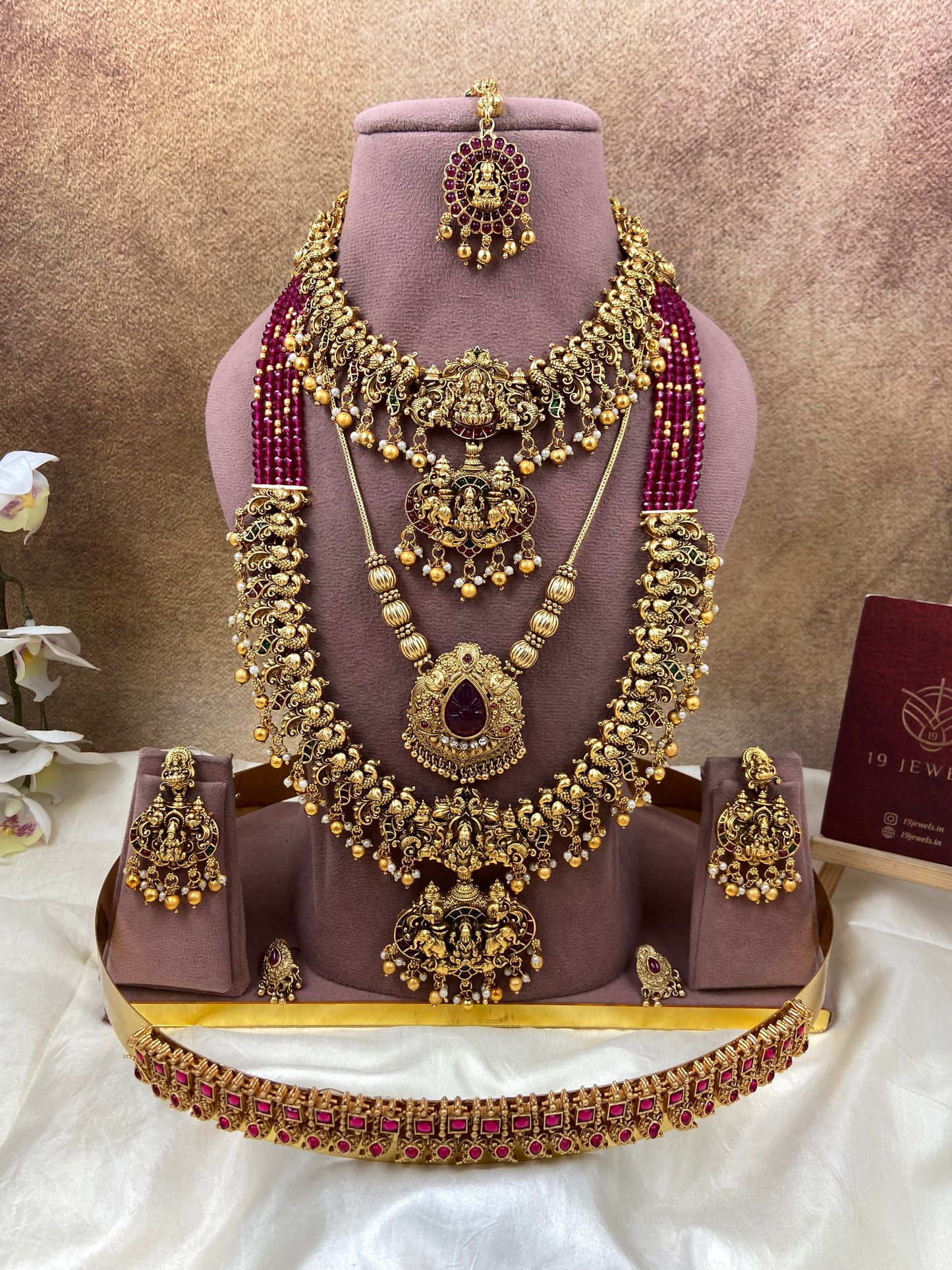 Semi bridal jewellery Sb756-D15-A1