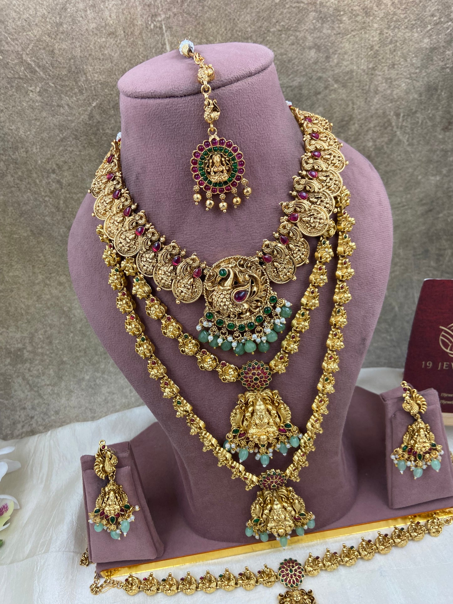 Semi bridal jewellery Sb640