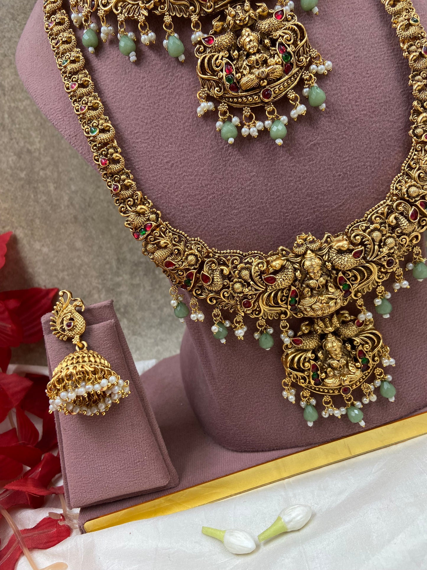 Combo haram and necklace set Sb551