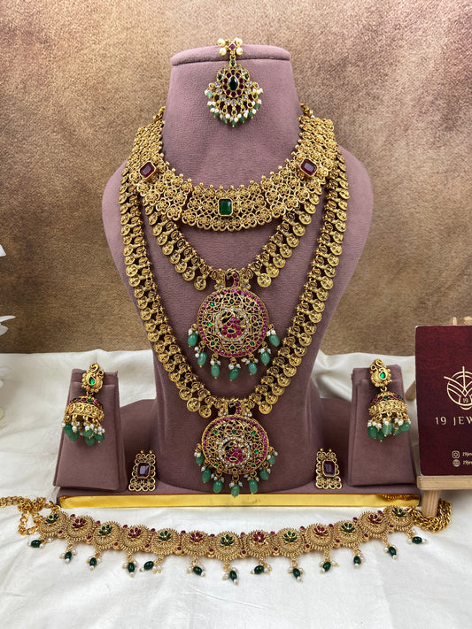 Semi bridal jewellery Sb747-A1-D6