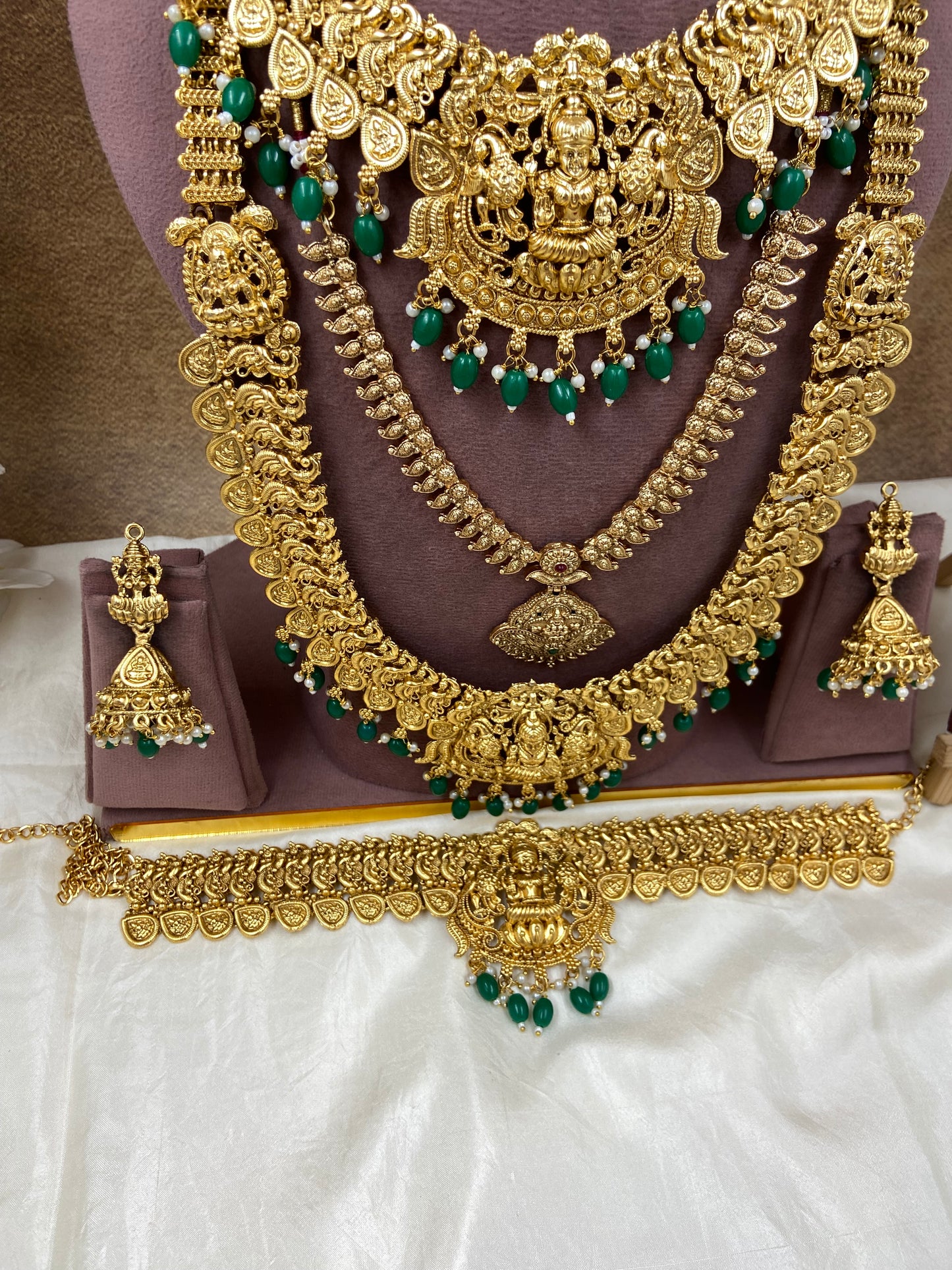 Semi bridal jewellery Sb760-E2-B15