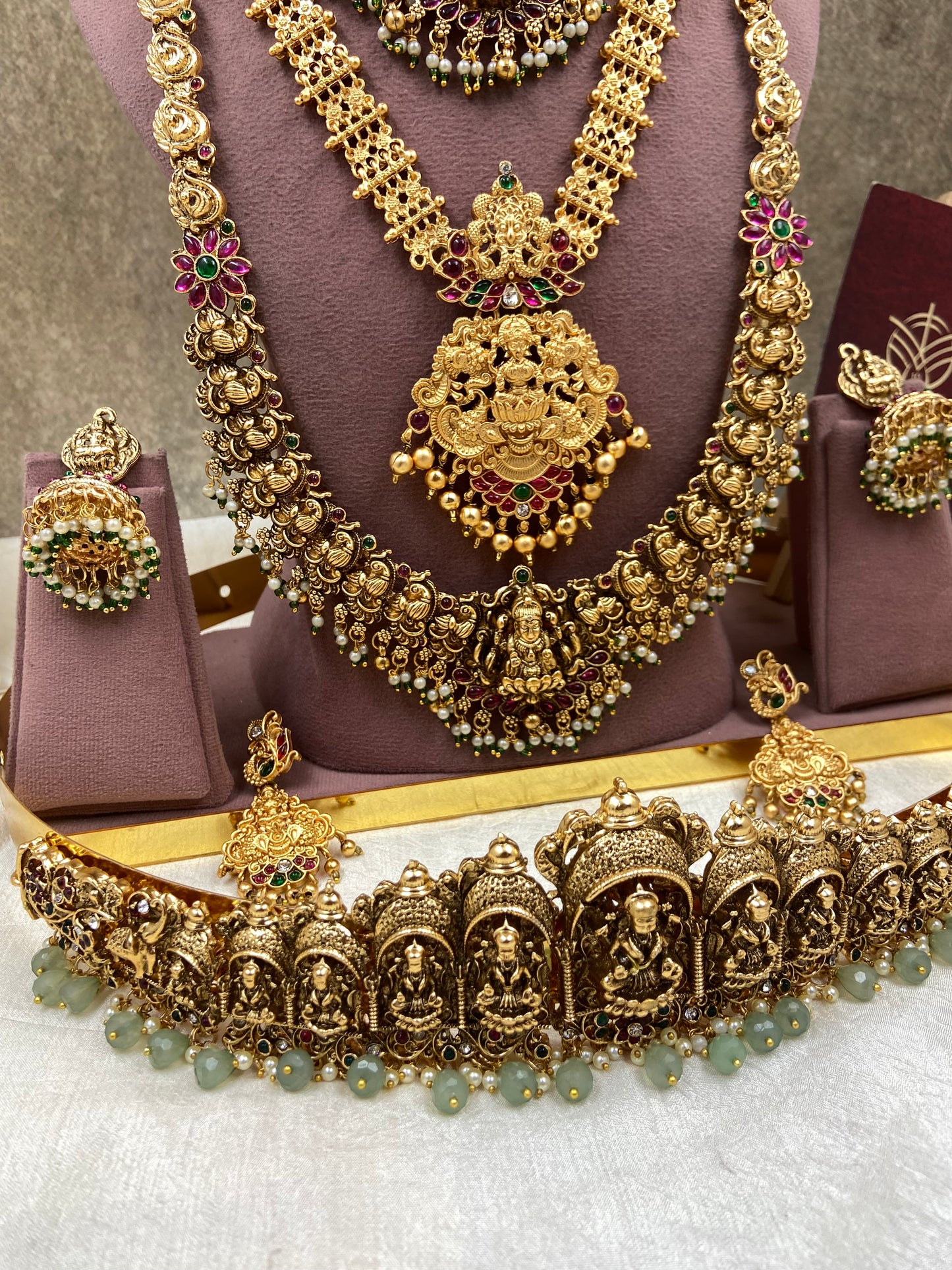 Semi bridal jewellery Sb671-D8-C5