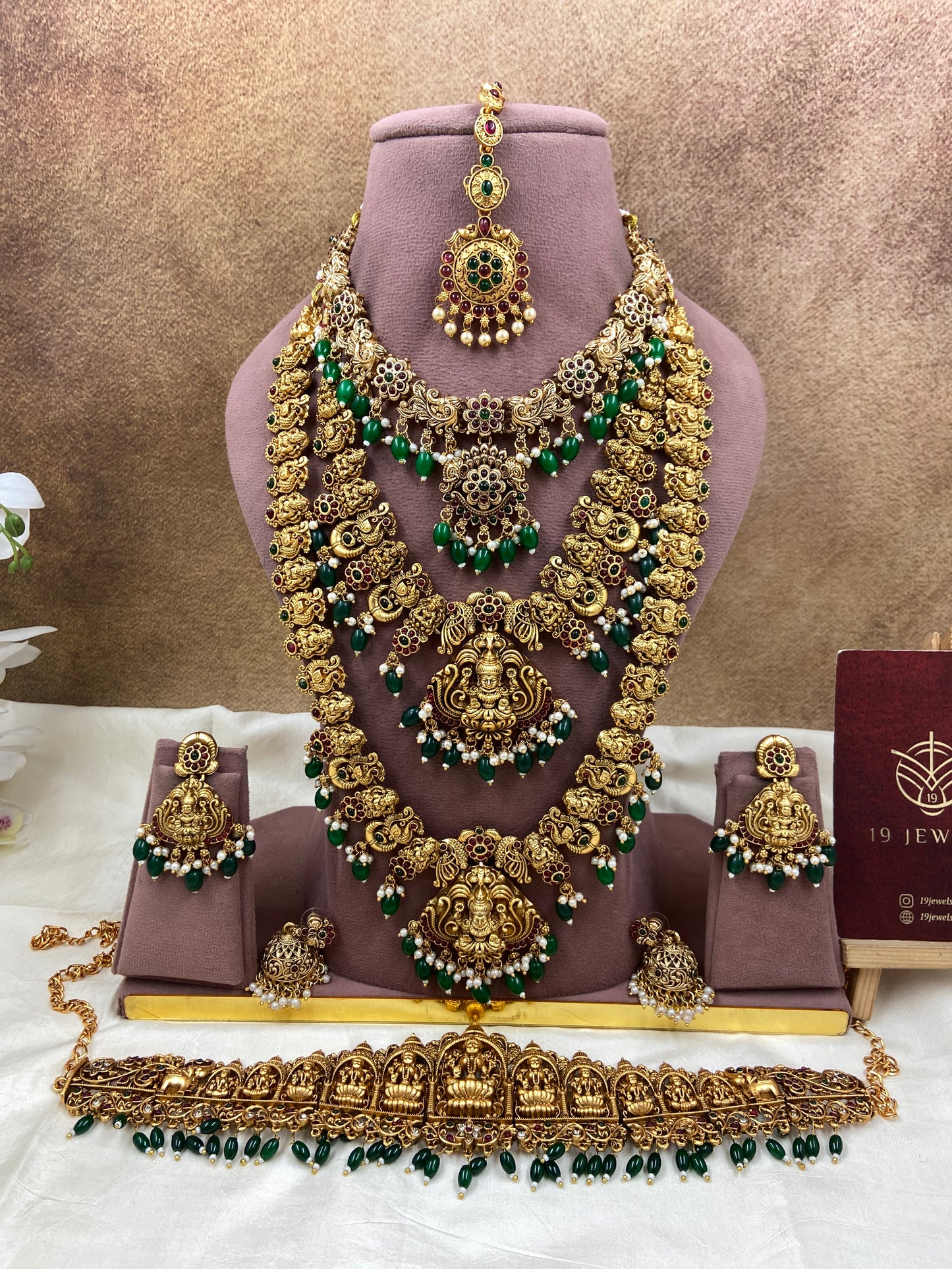 Semi bridal jewellery Sb745-D24-A16