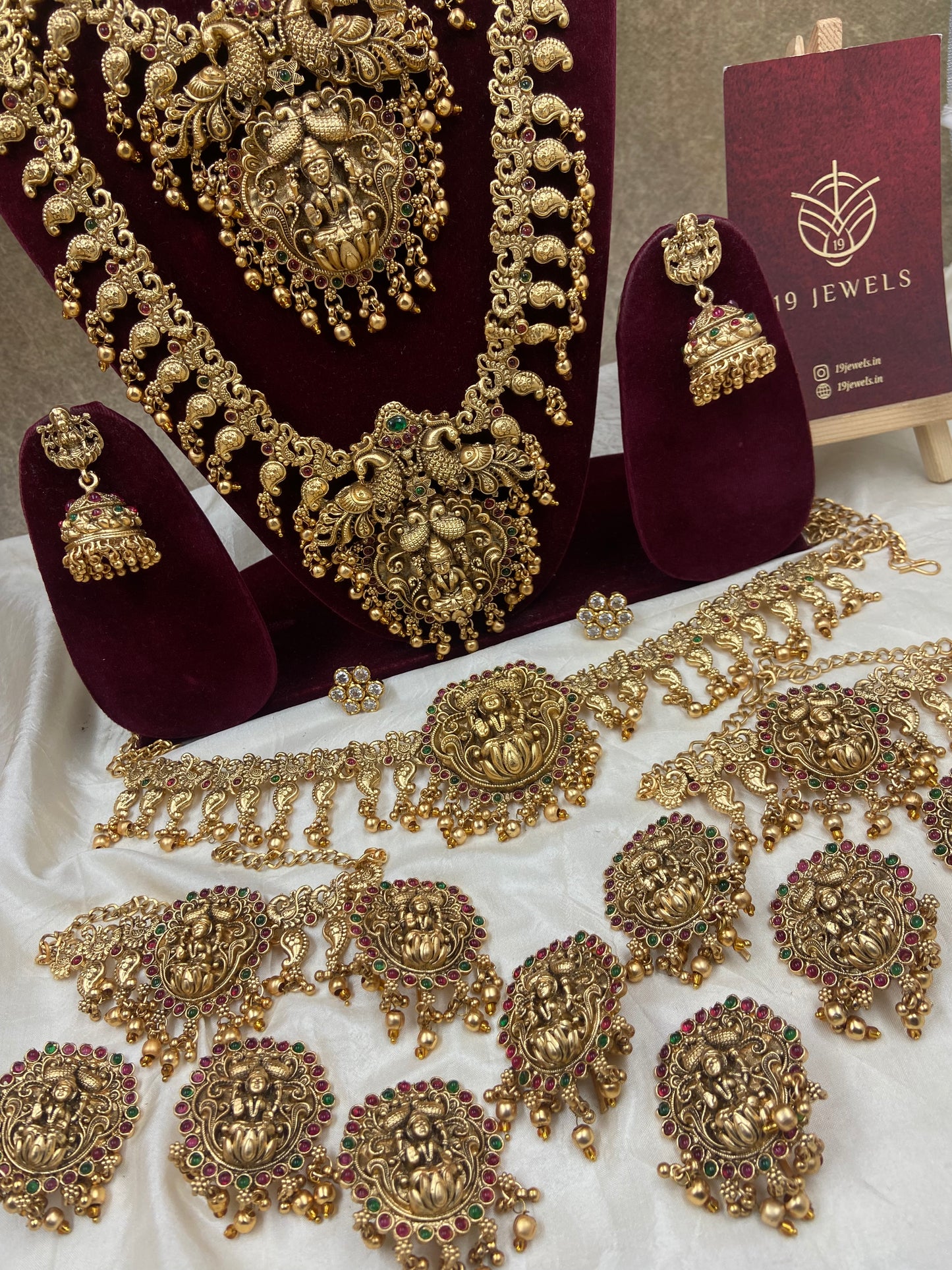 Antique full bridal jewellery Br169