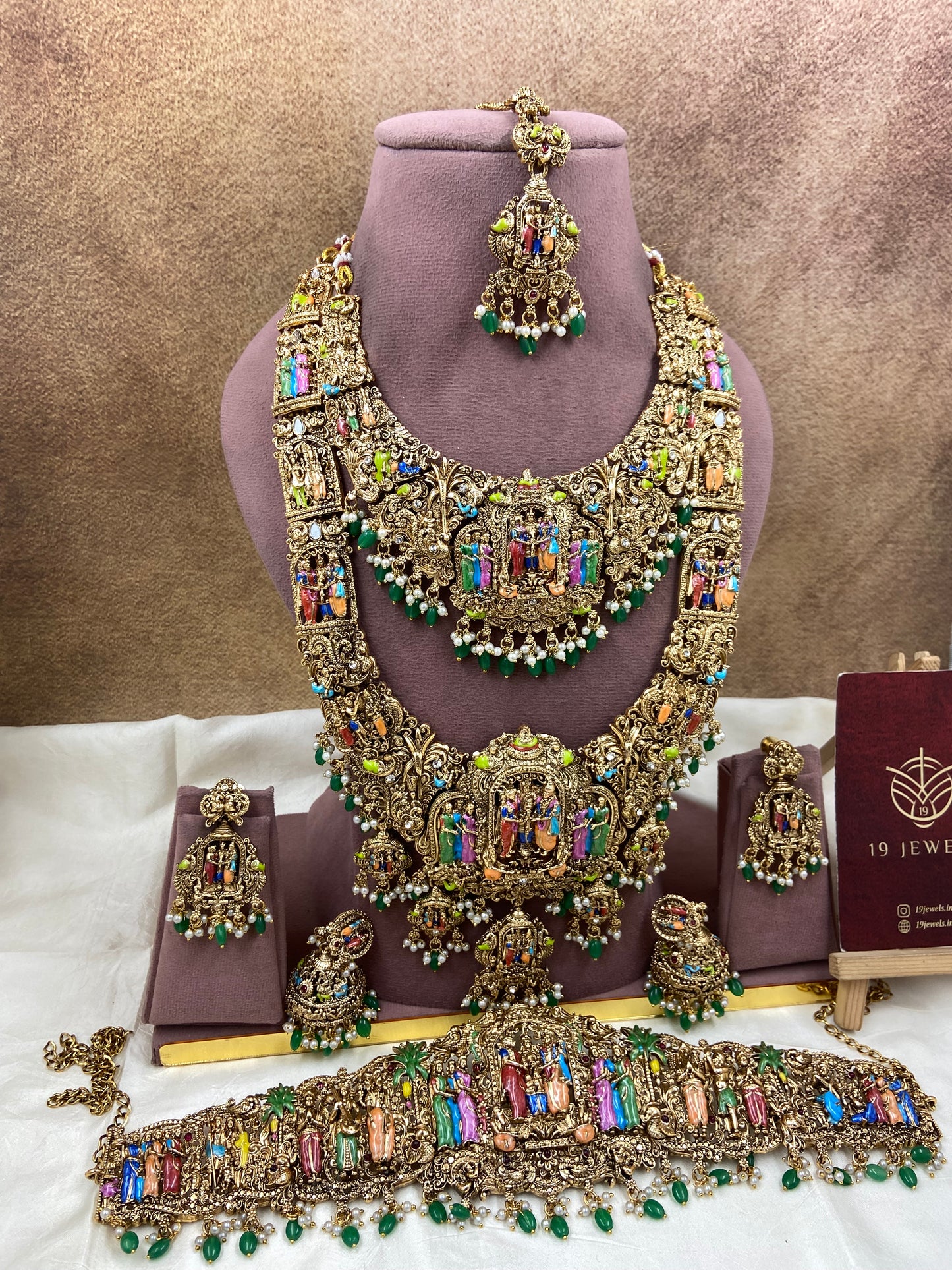 Srinivasa kalyanam semi bridal jewellery Sb746