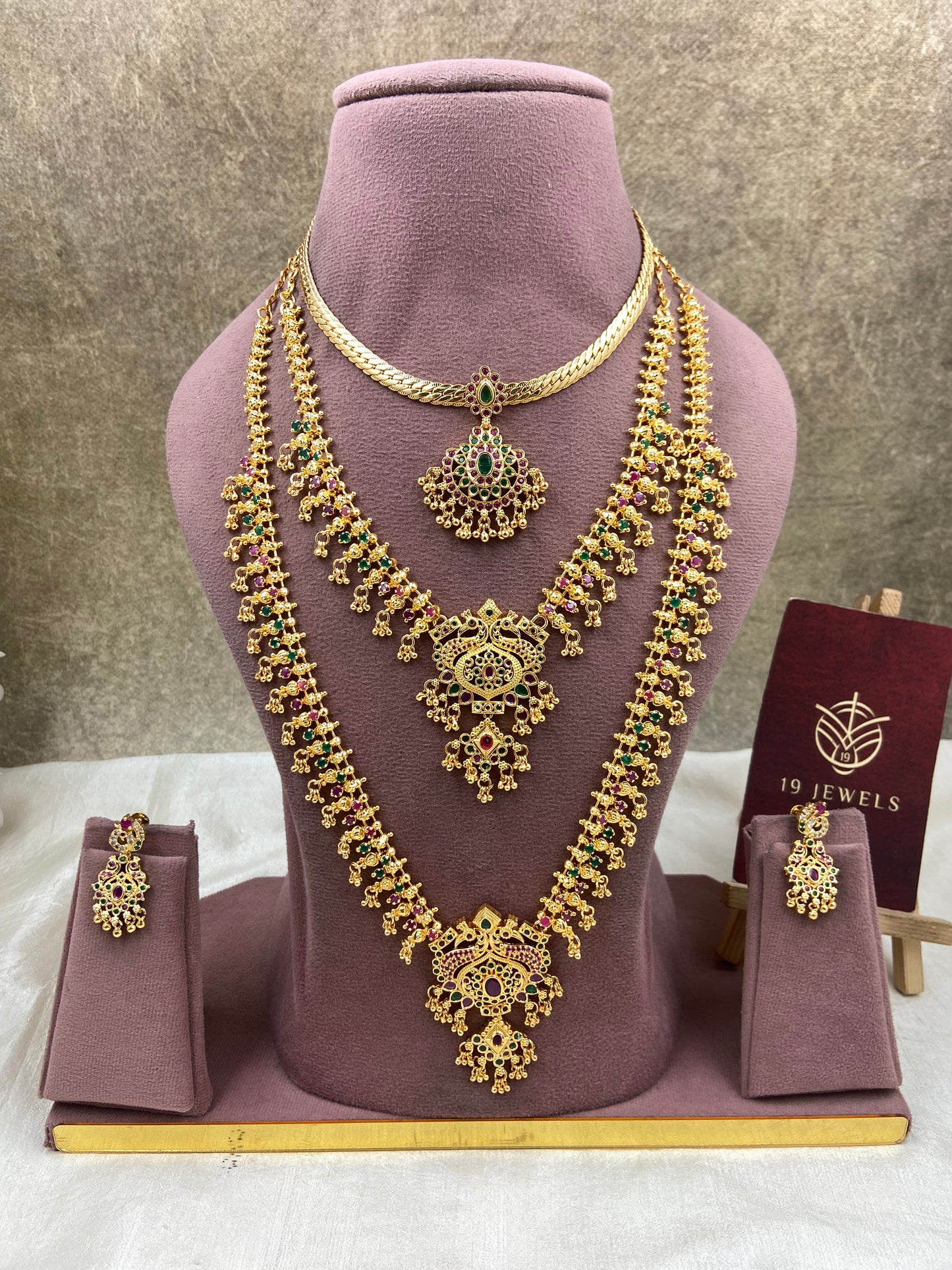Gokd replica Semi bridal jewellery Sb700-G10-C2