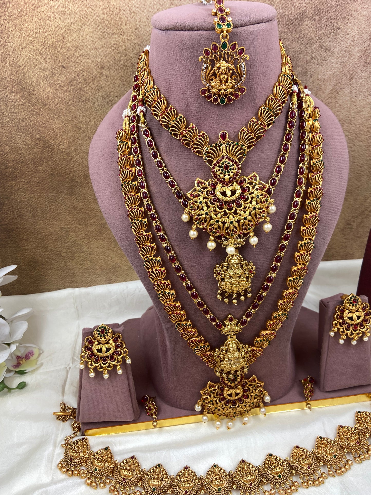 Semi bridal jewellery Sb767-D25