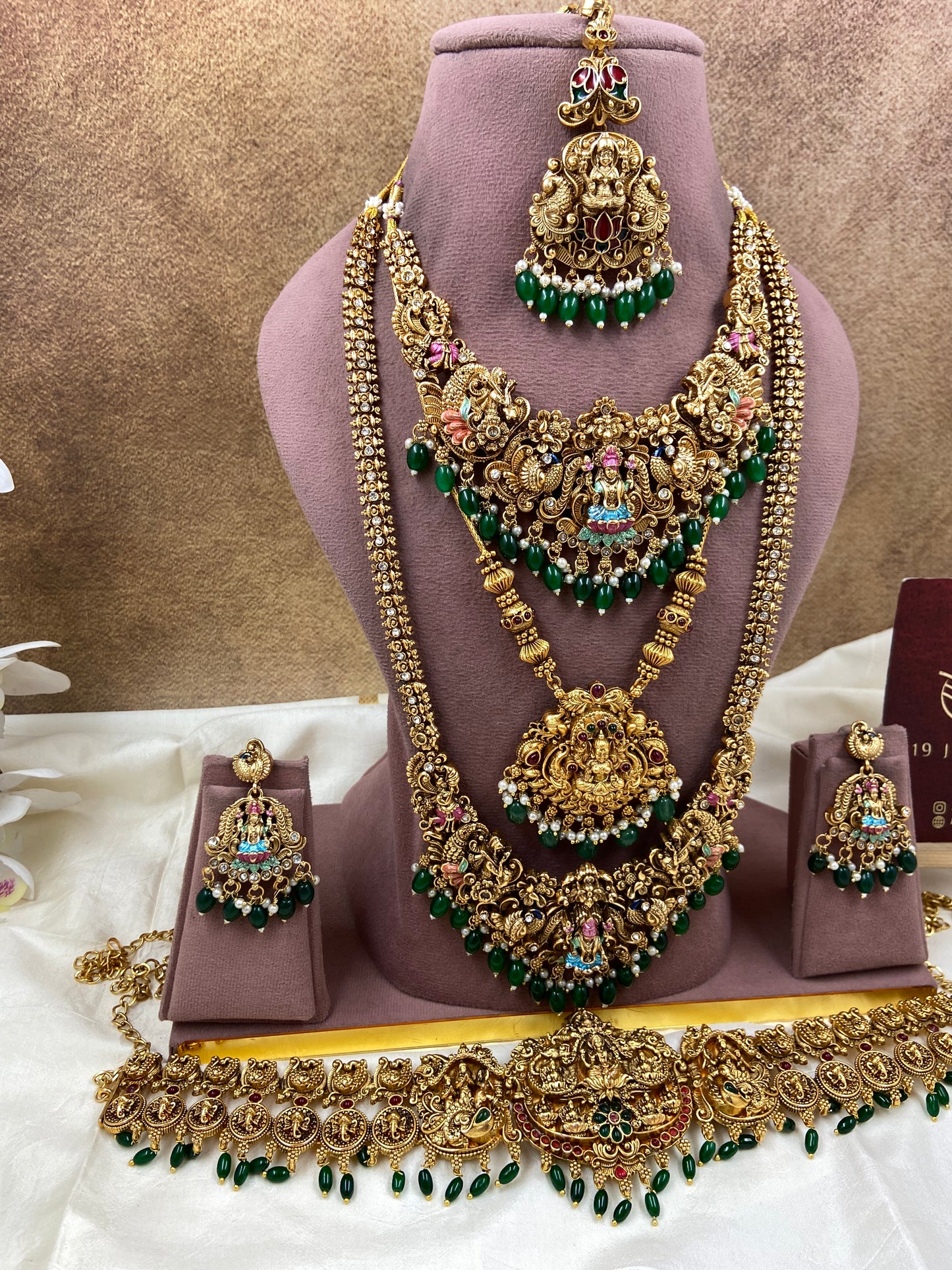 Semi bridal jewellery Sb737-D22-A15