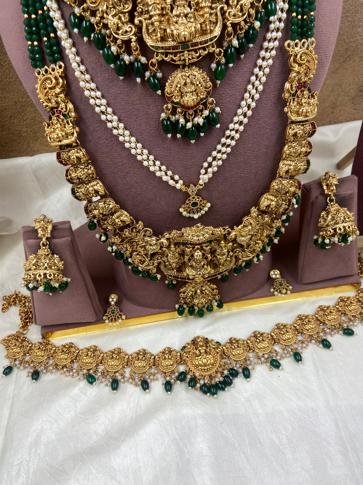 Semi bridal jewellery Sb801