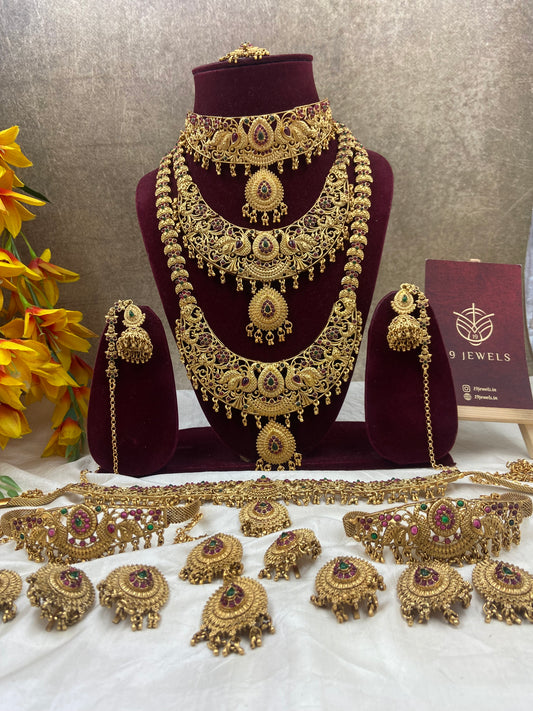 Non idol full bridal jewellery Br175