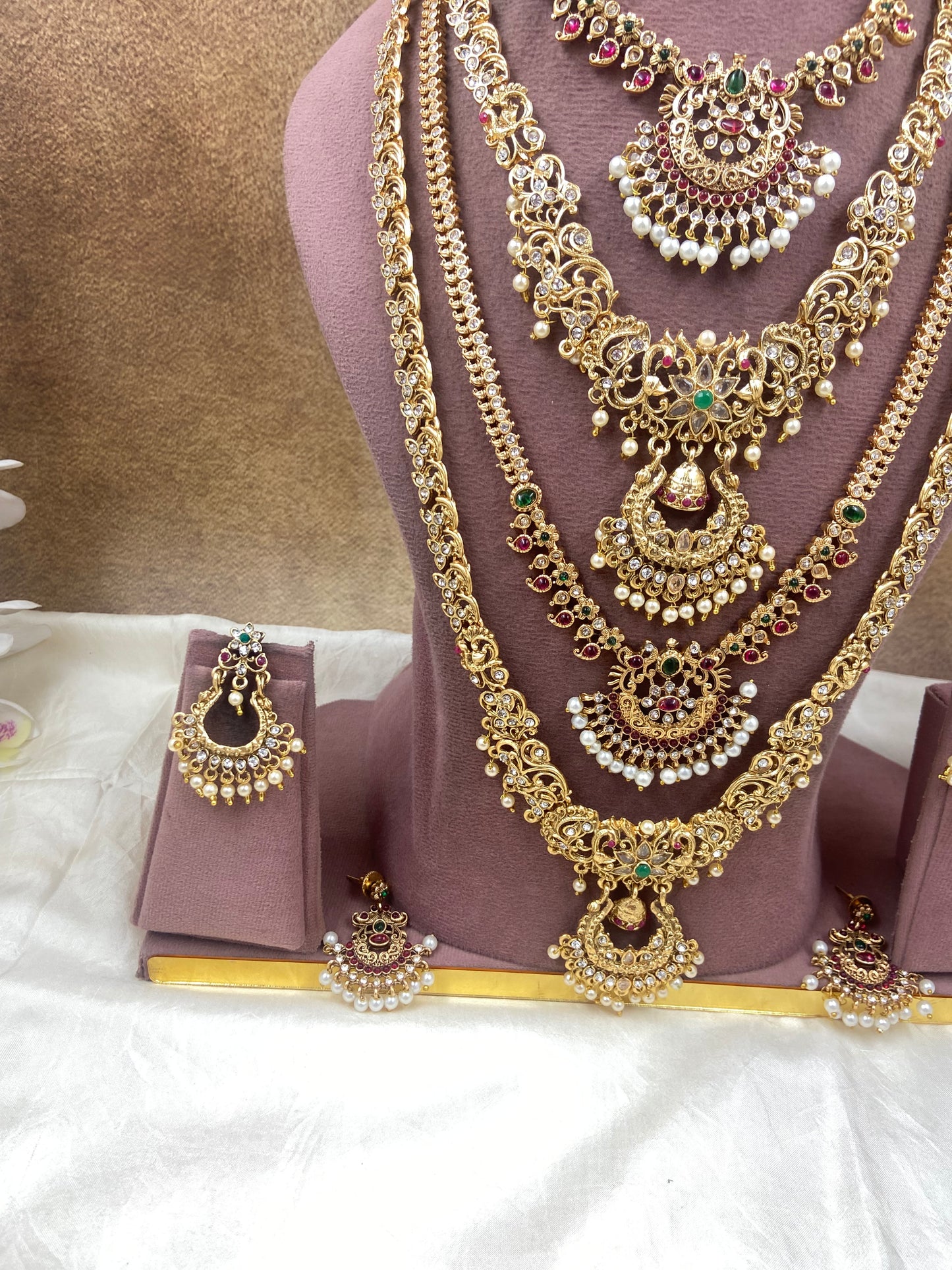 Semi bridal  jewellery Sb776