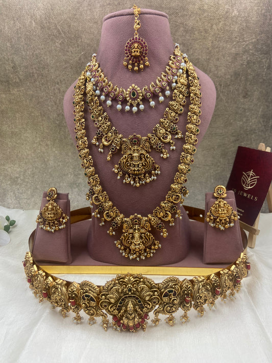 Nakshi semi bridal jewellery Sb619