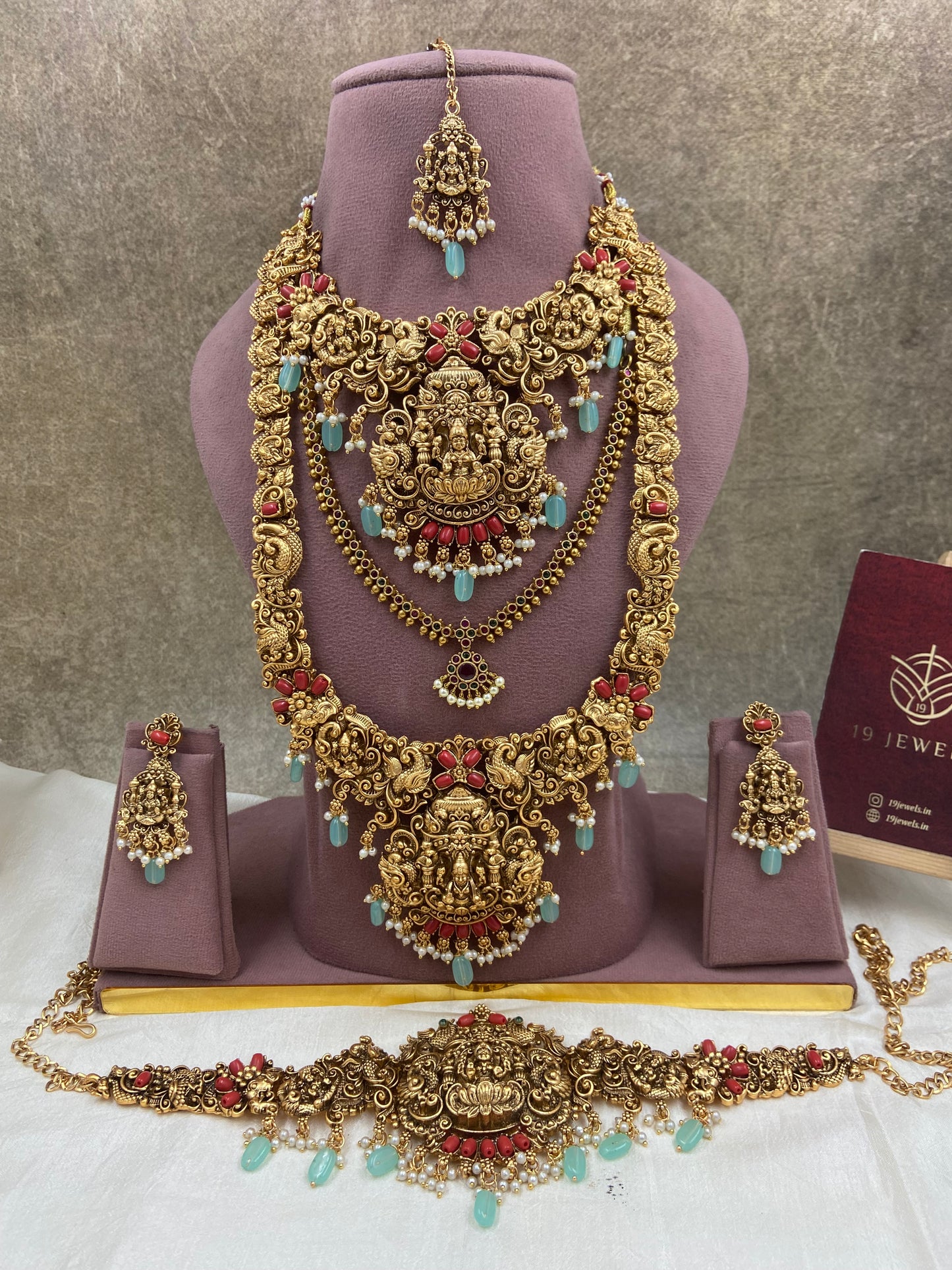 Nakshi semi bridal jewellery Sb630