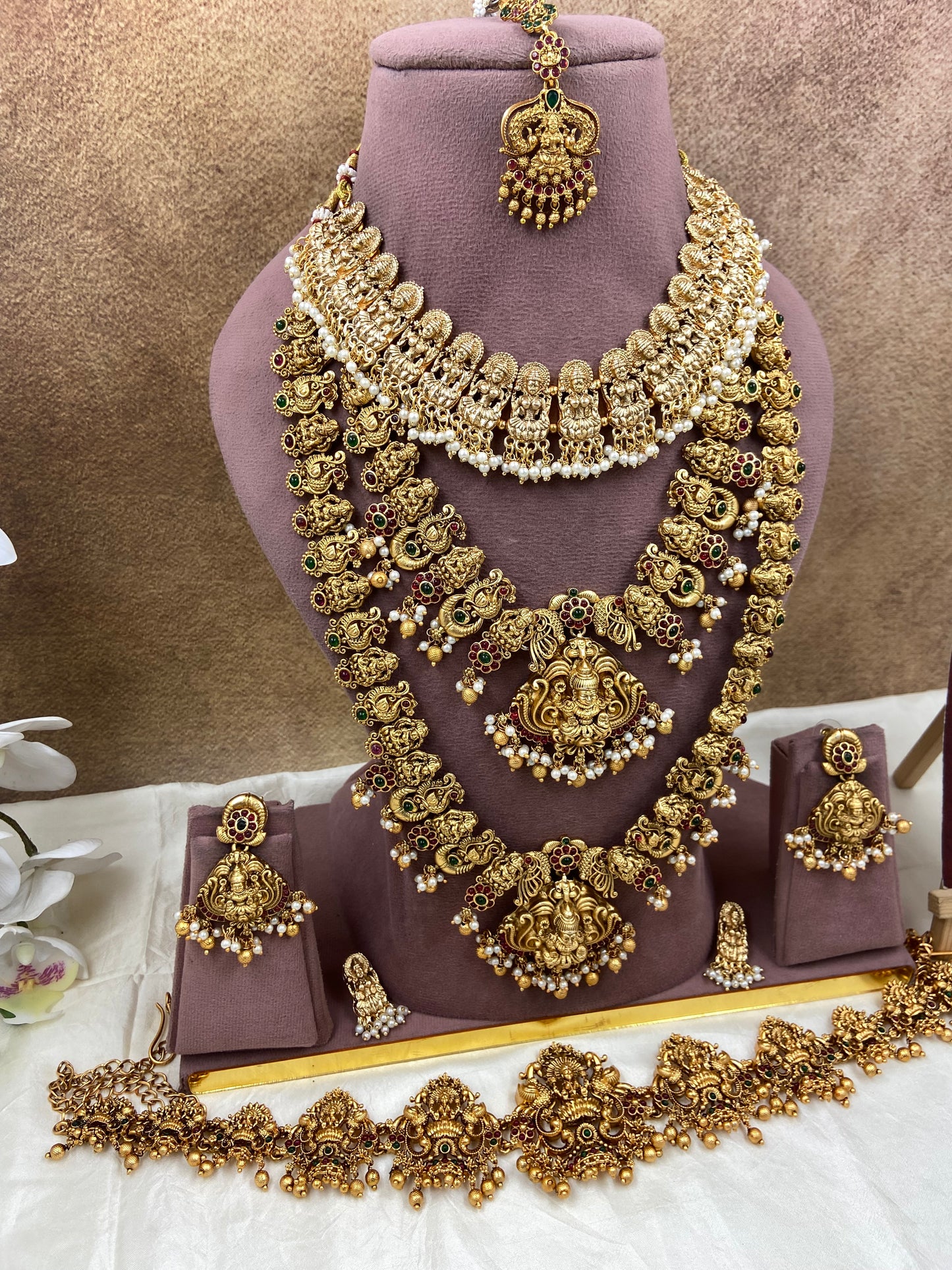 Semi bridal jewellery Sb761-D24-A6