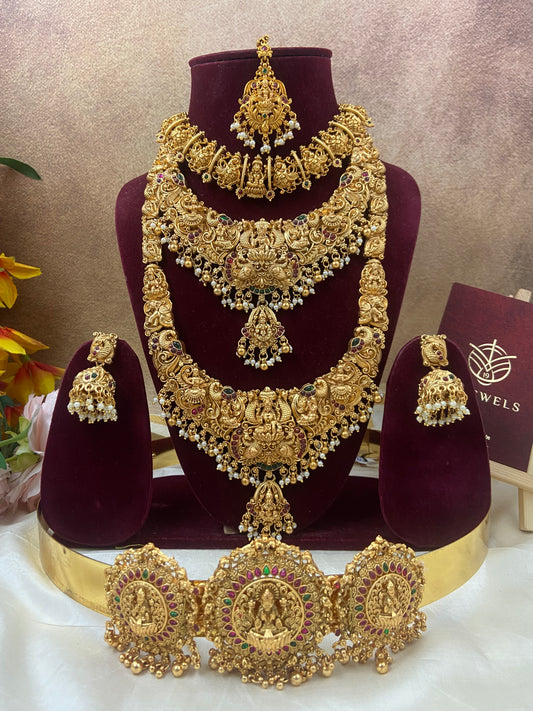 Temple semi bridal jewellery Sb377