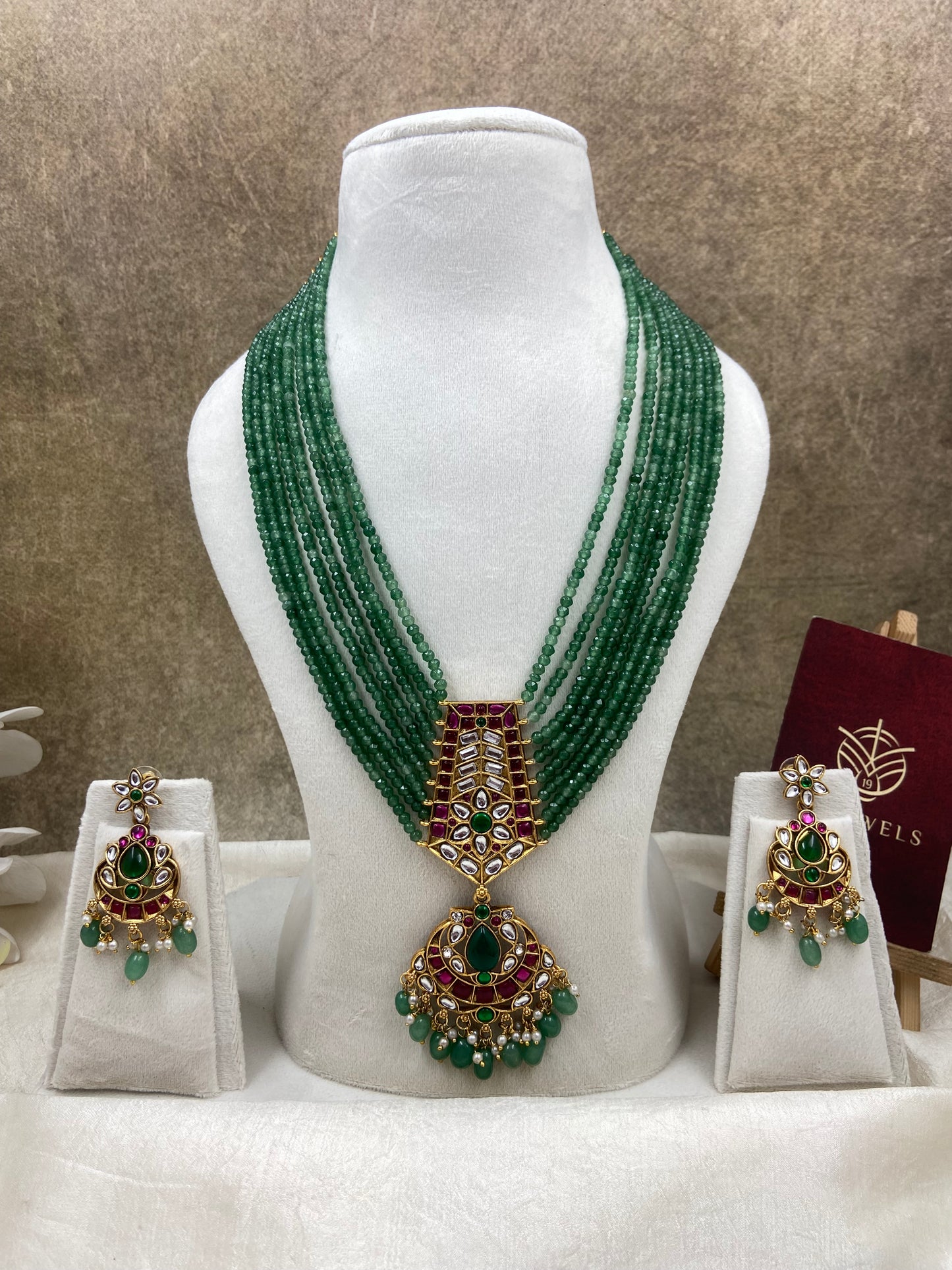 Green crystal Rani haram N1402