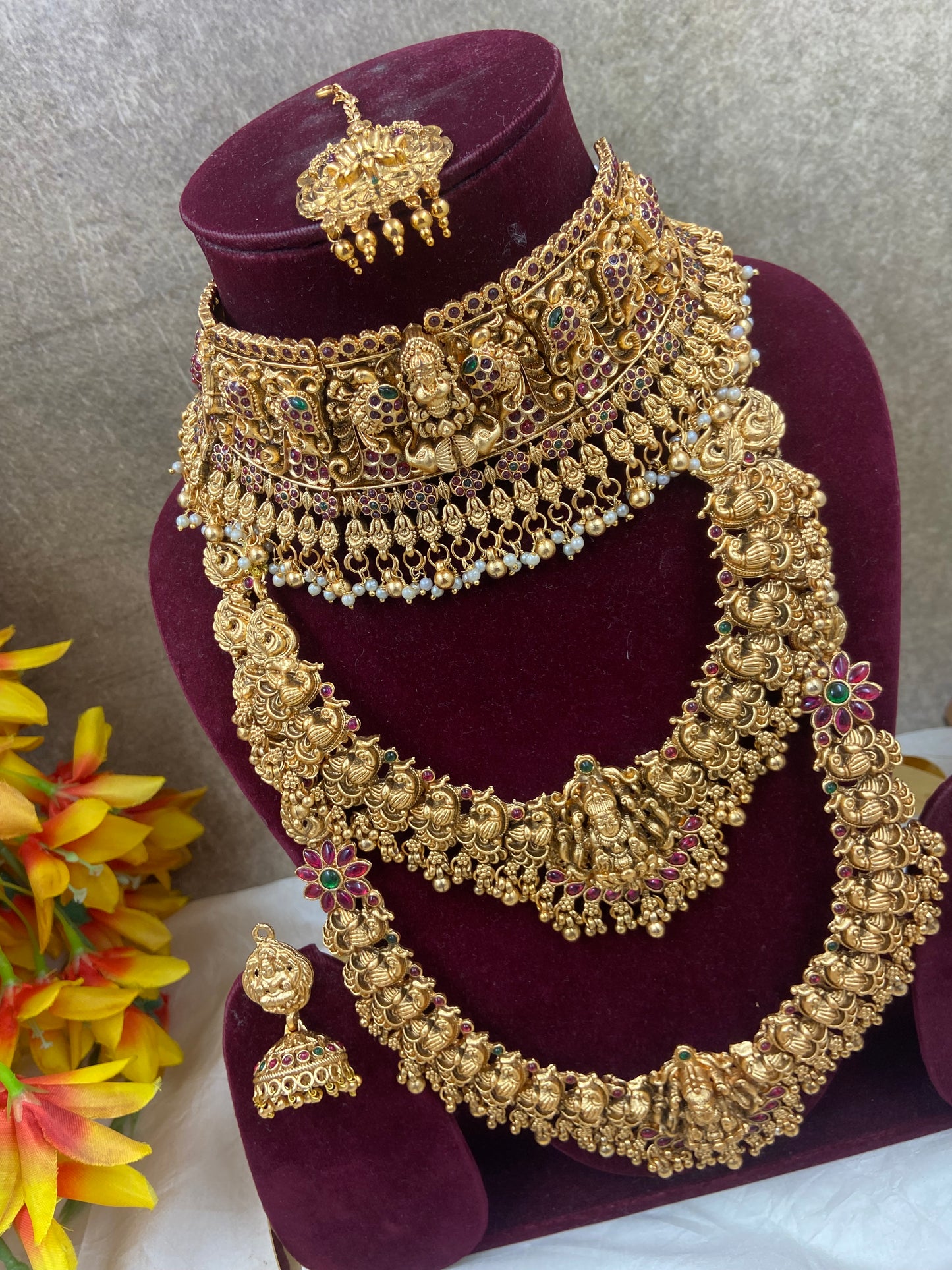 Grand 3d semi bridal jewellery Sb606