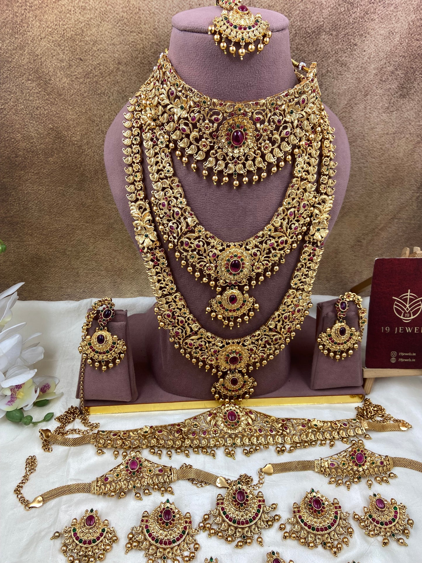 Full bridal jewellery Br273