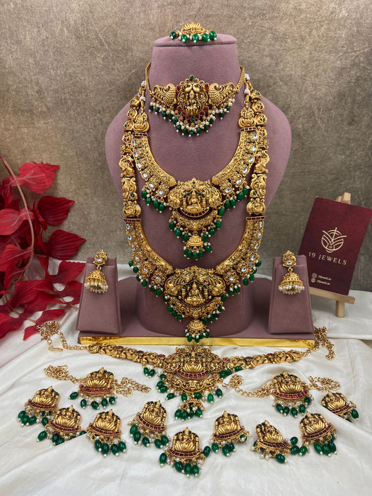 Lakshmi full bridal jewellery Br197