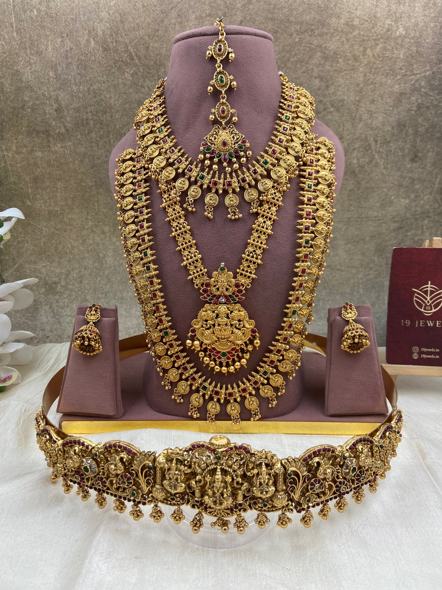 Semi bridal jewellery Sb643