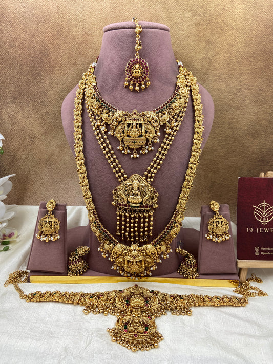 Semi bridal jewellery Sb726-G1-B15