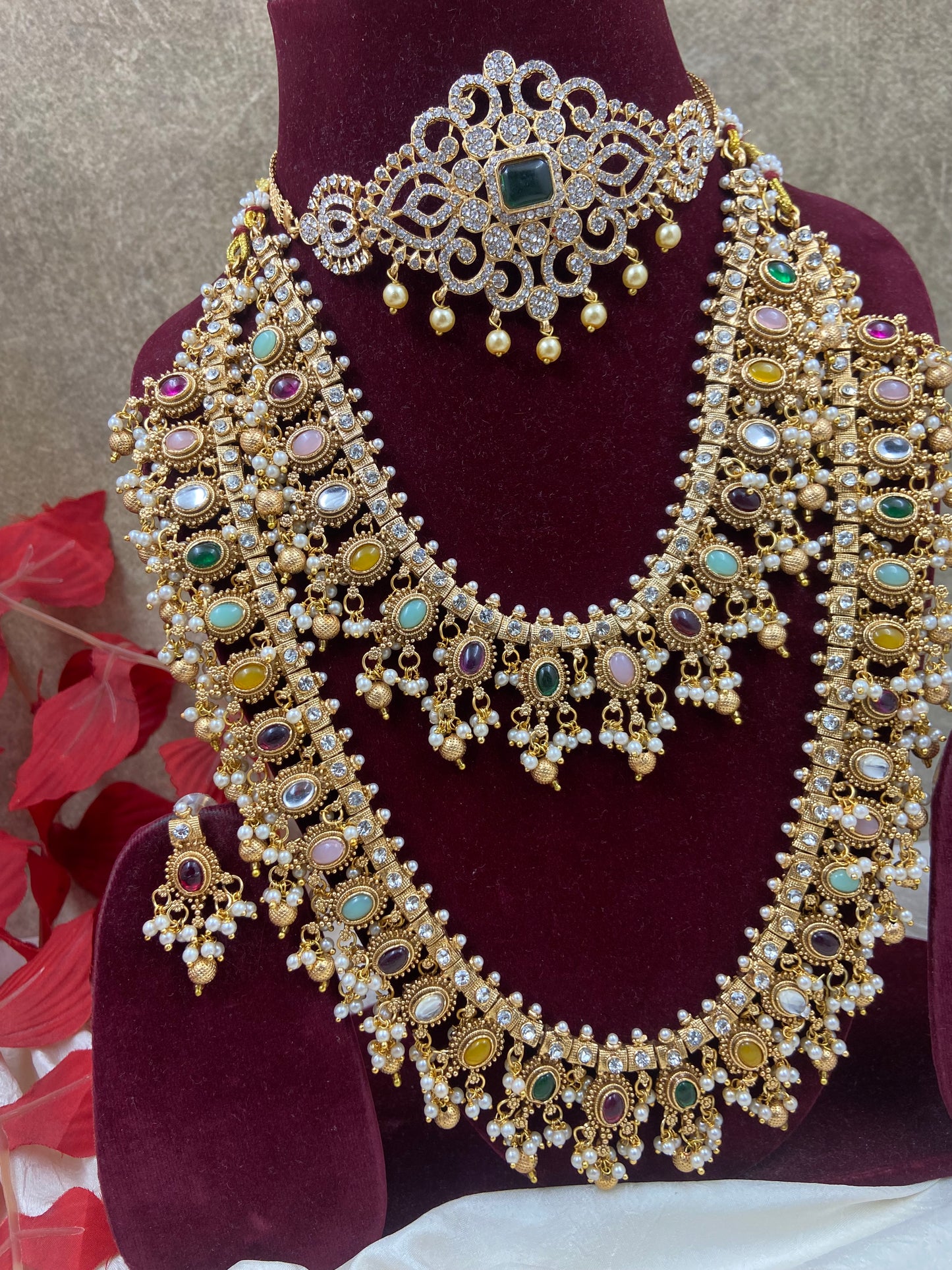 Combo haram necklace set Sb556