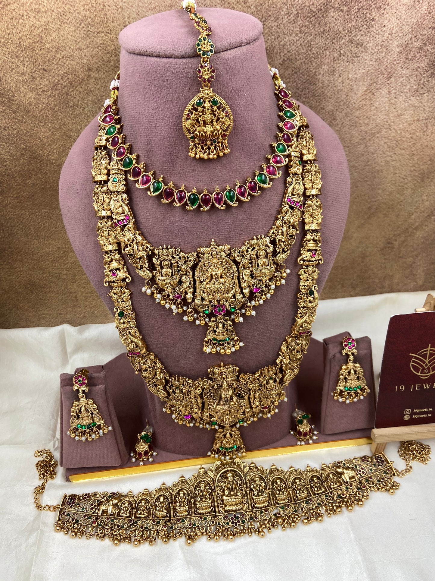 Semi bridal jewellery Sb743-D23-B17