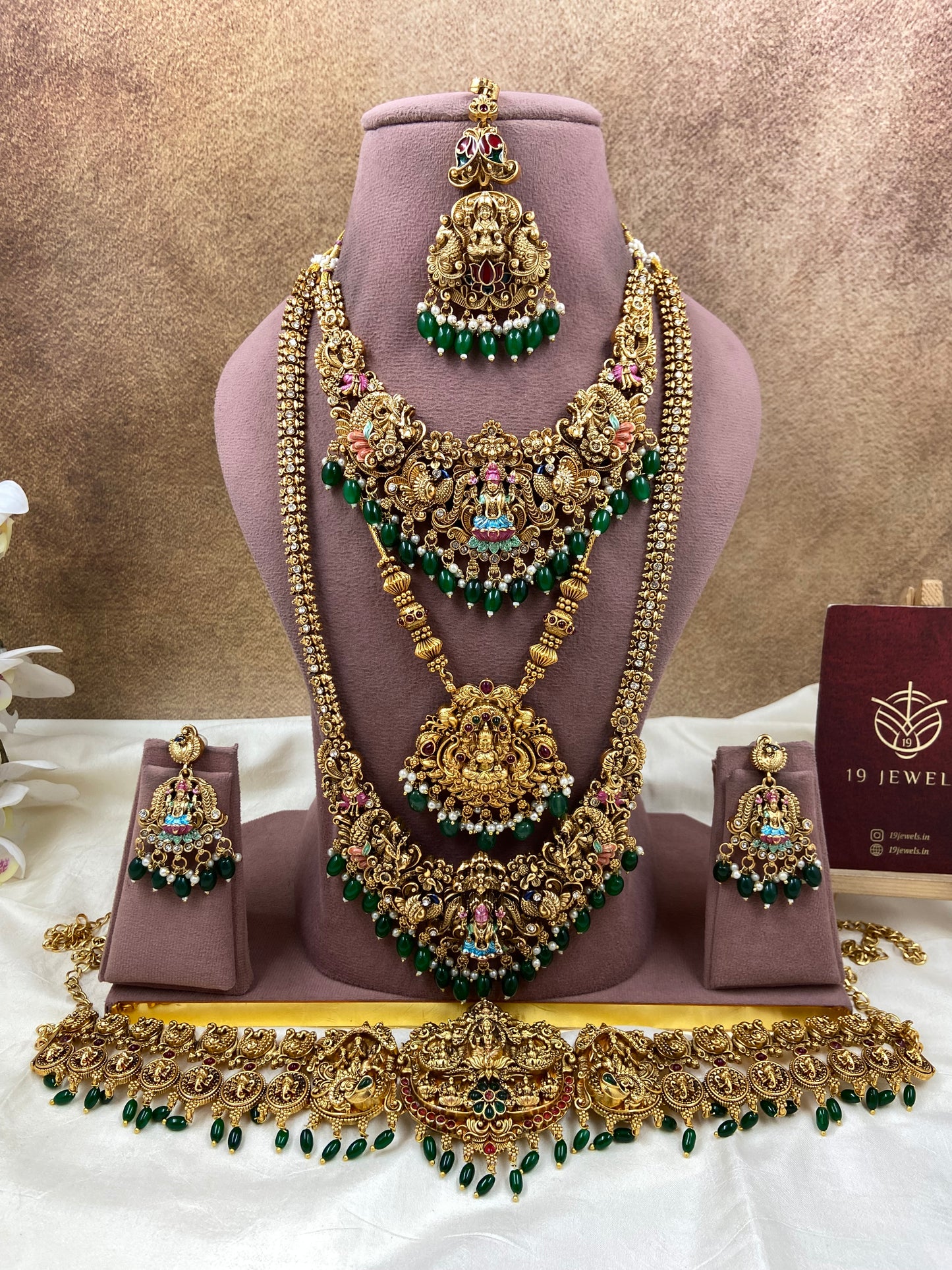 Semi bridal jewellery Sb737-D22-A15