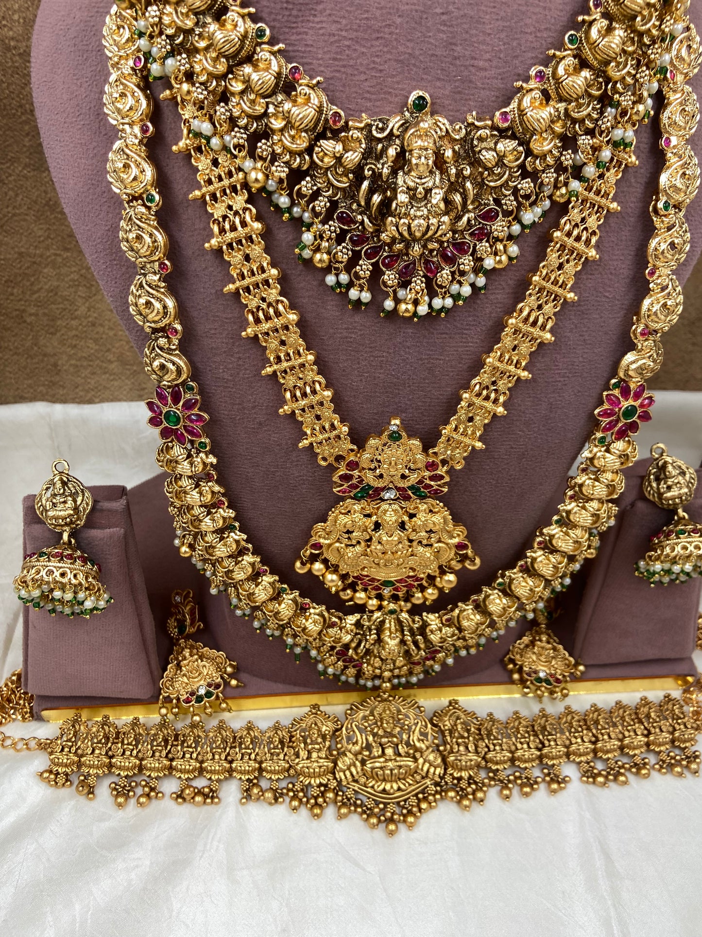 Semi bridal jewellery Sb766-D8–C5