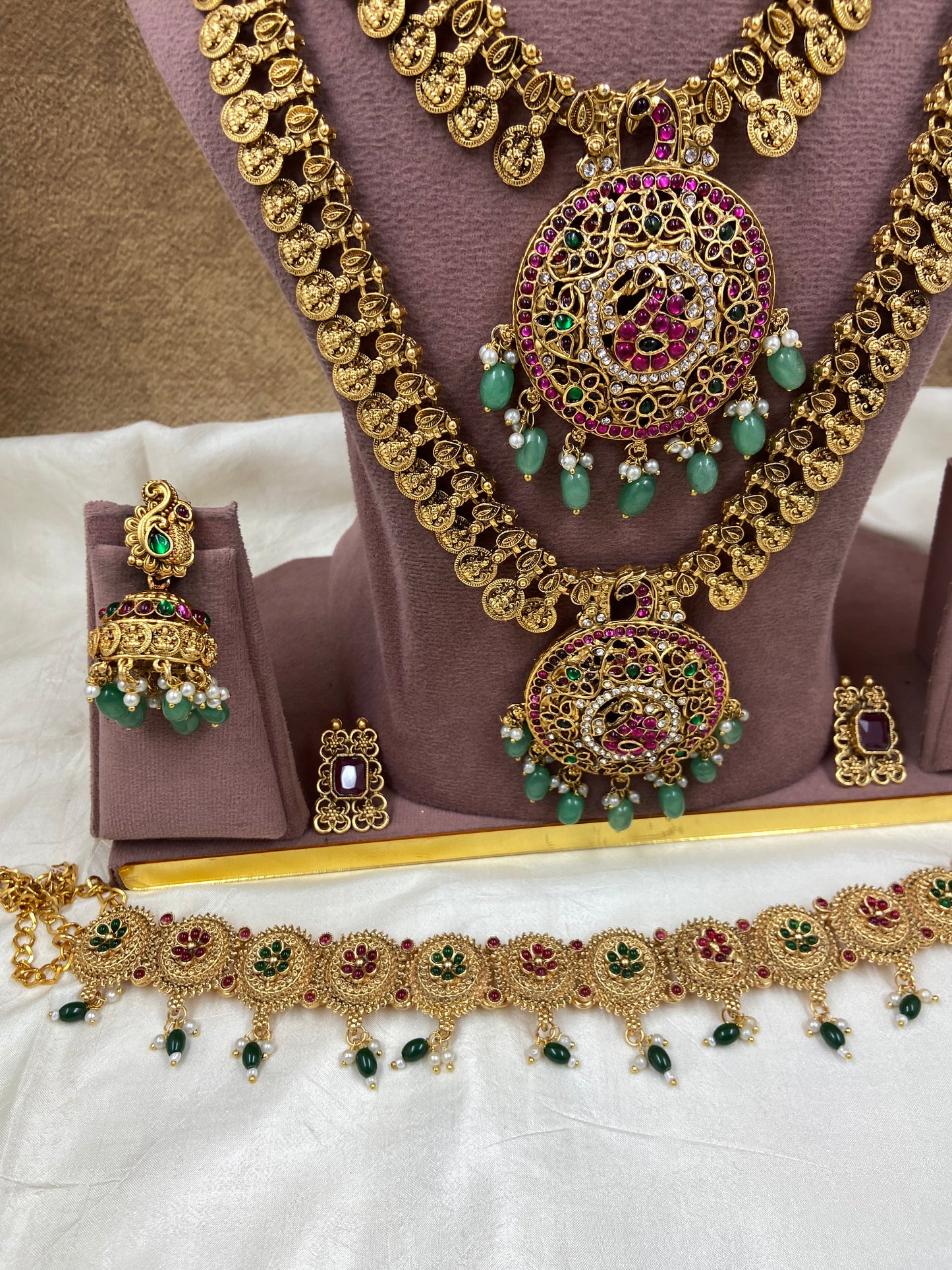 Semi bridal jewellery Sb747-A1-D6