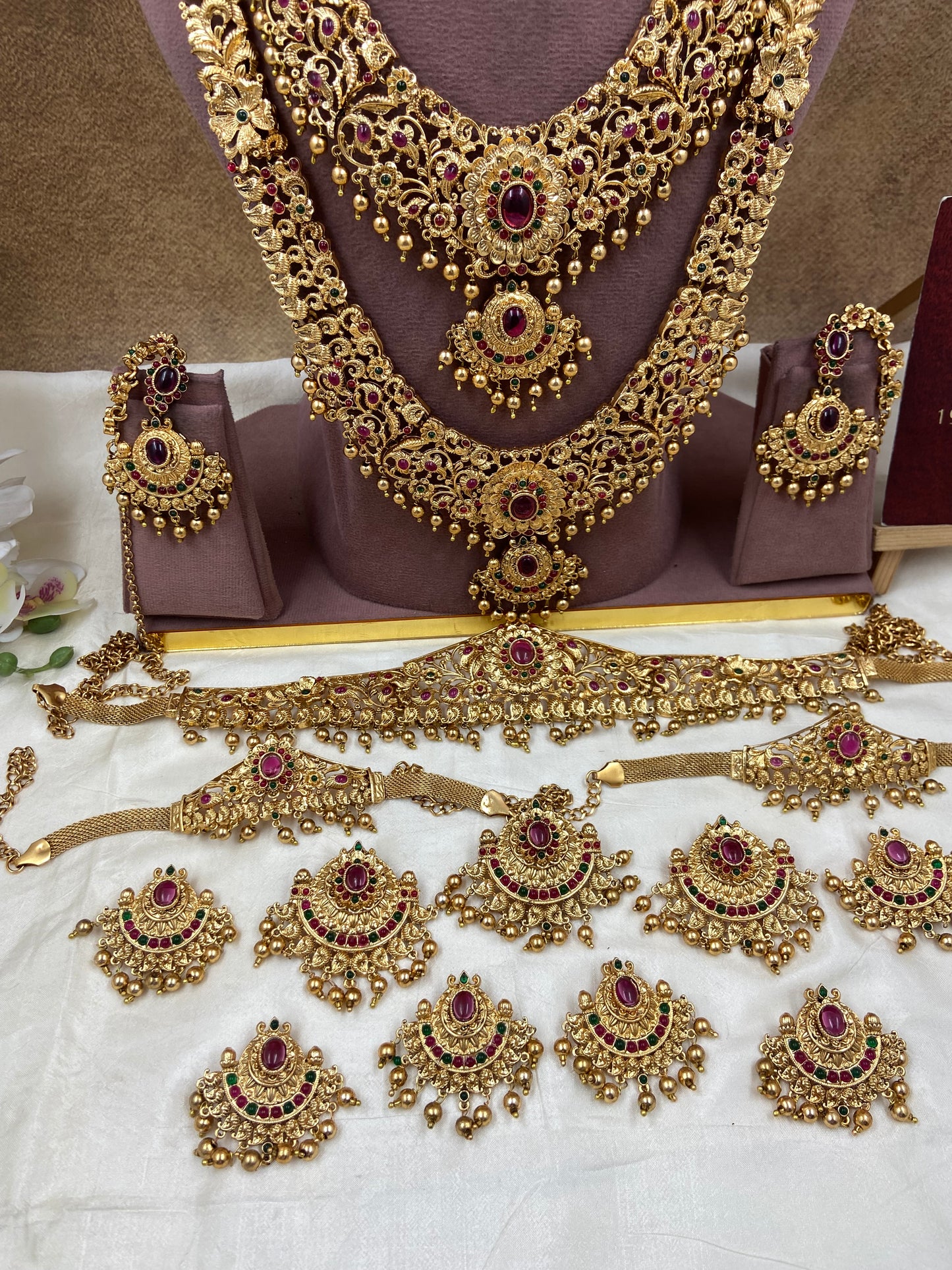 Full bridal jewellery Br273