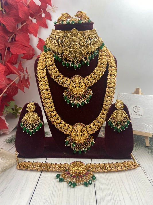 Lakshmi semi bridal jewellery set Sb272