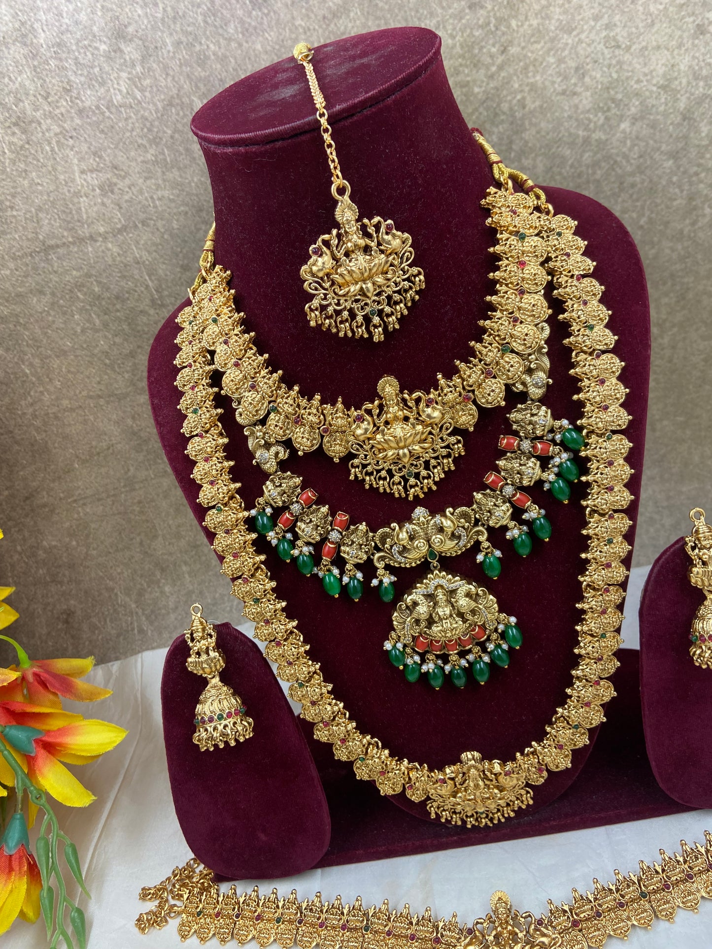 Premium semi bridal jewellery Sb467