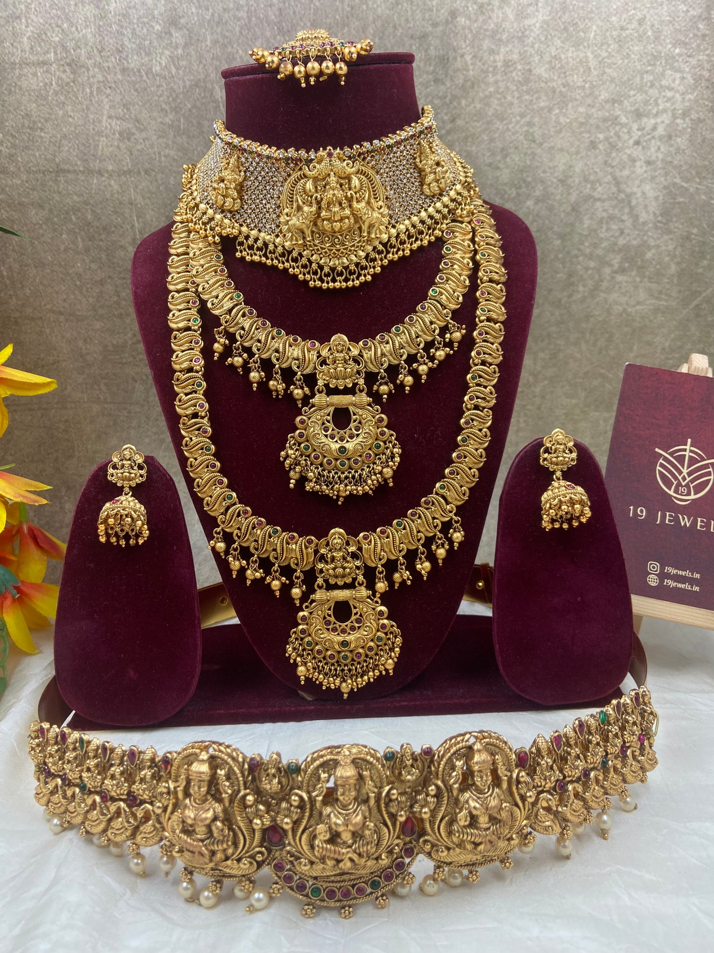 Semi bridal jewellery Sb480