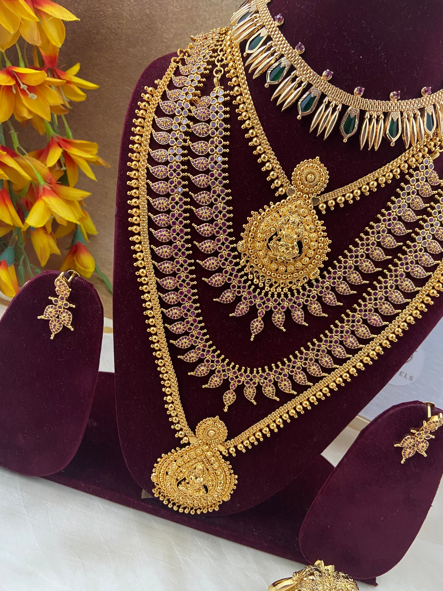 Kerala bridal jewellery Sb321