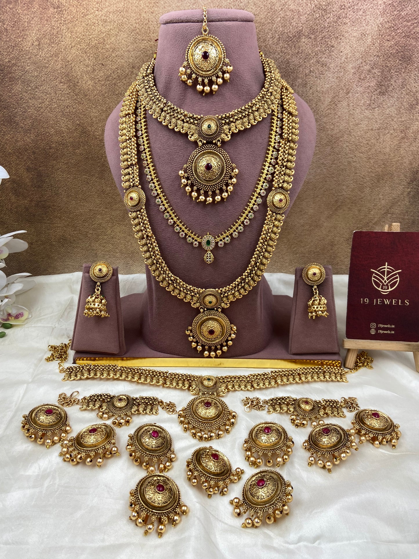 Full bridal jewellery Br280