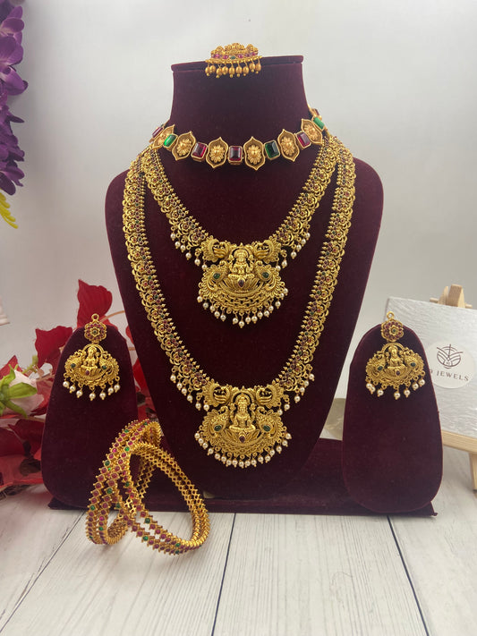 Lakshmi semi bridal jewellery set Sb235