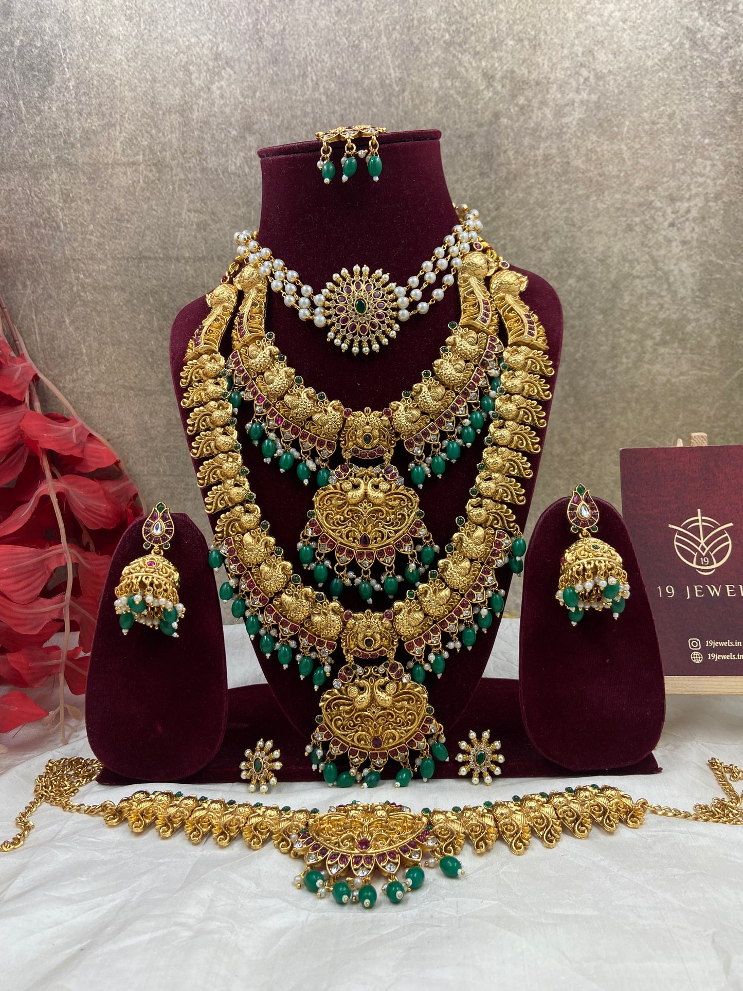 Non idol semi bridal jewellery Sb499