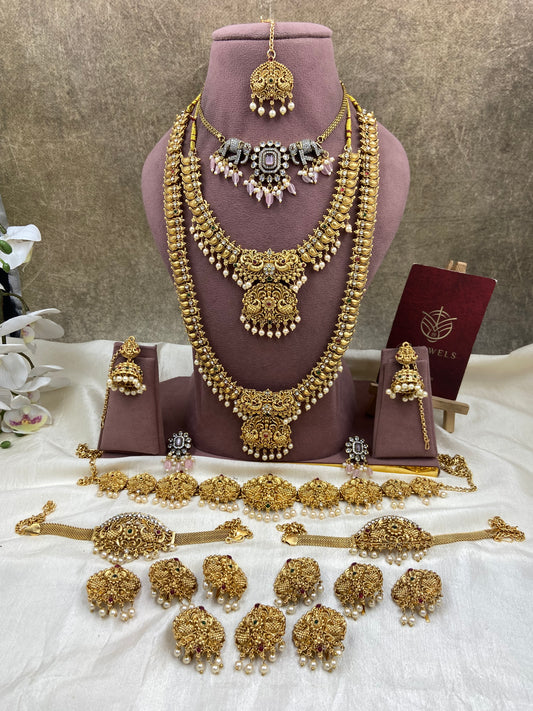 Non idol full bridal jewellery Br245