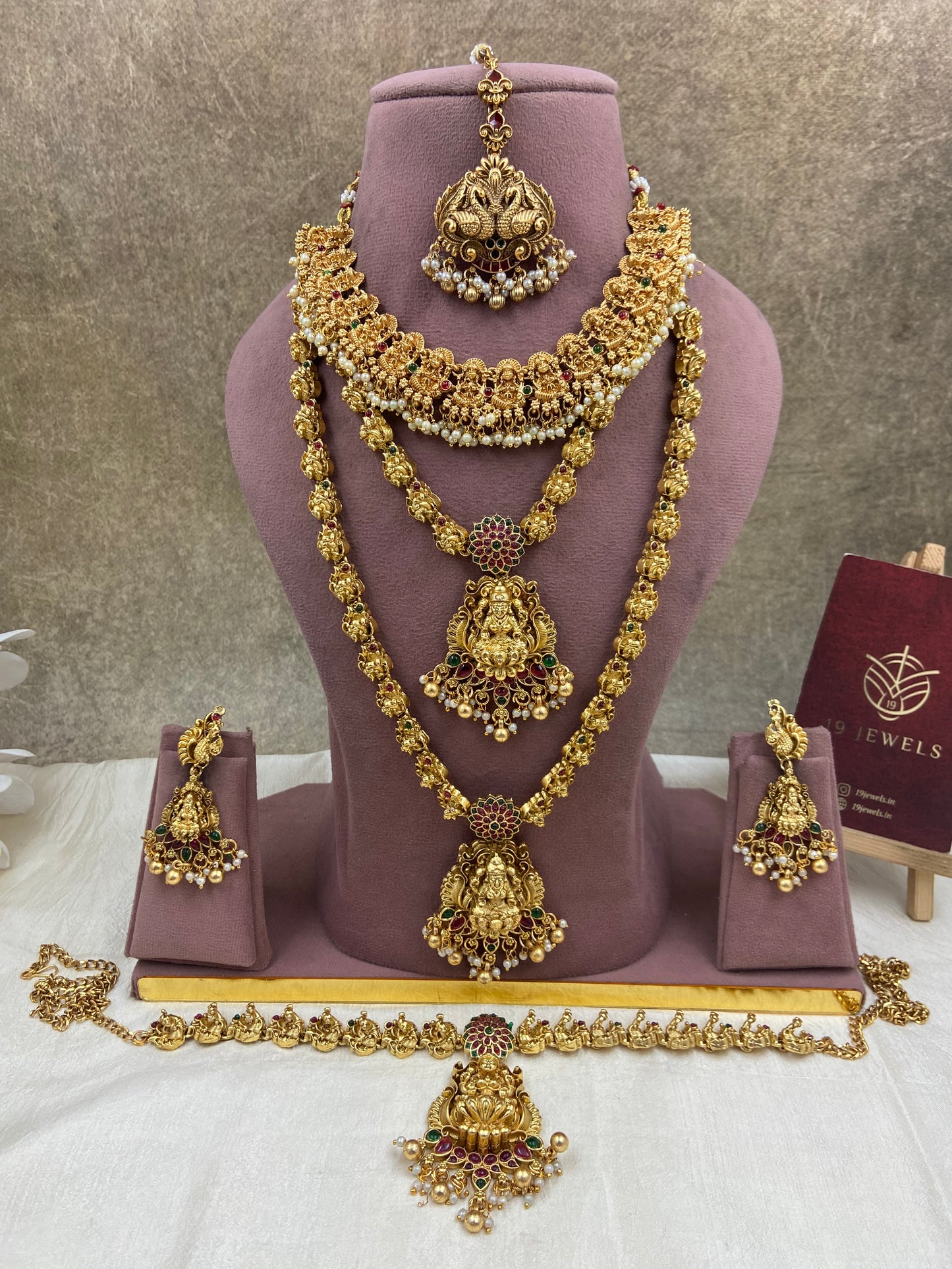 Semi bridal jewellery Sb641