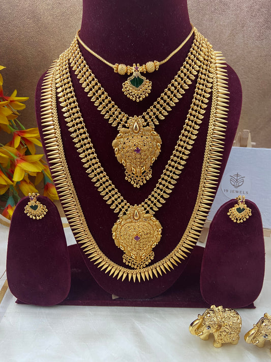 Kerala bridal jewellery Sb322