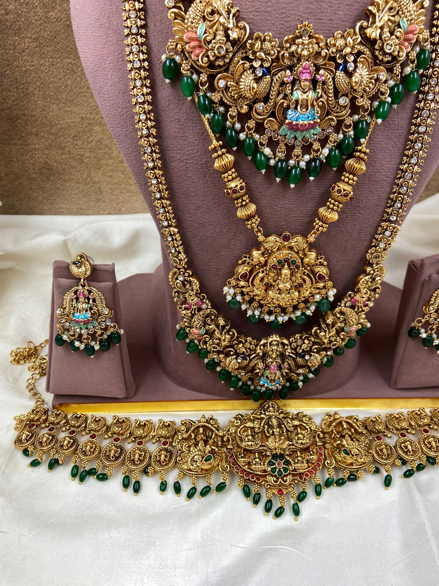 Semi bridal jewellery Sb737-D22-A15