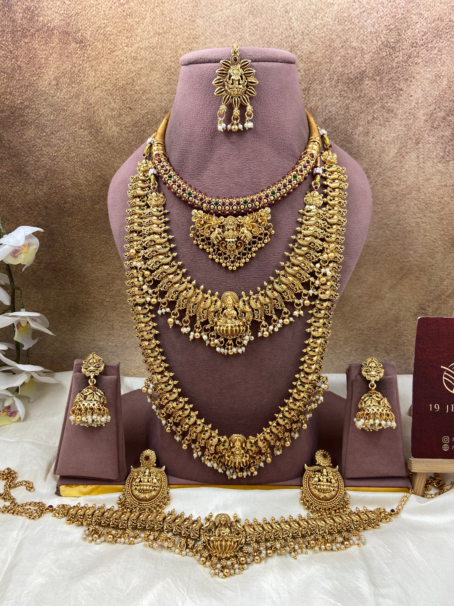 Semi bridal jewellery Sb759-E9-A13