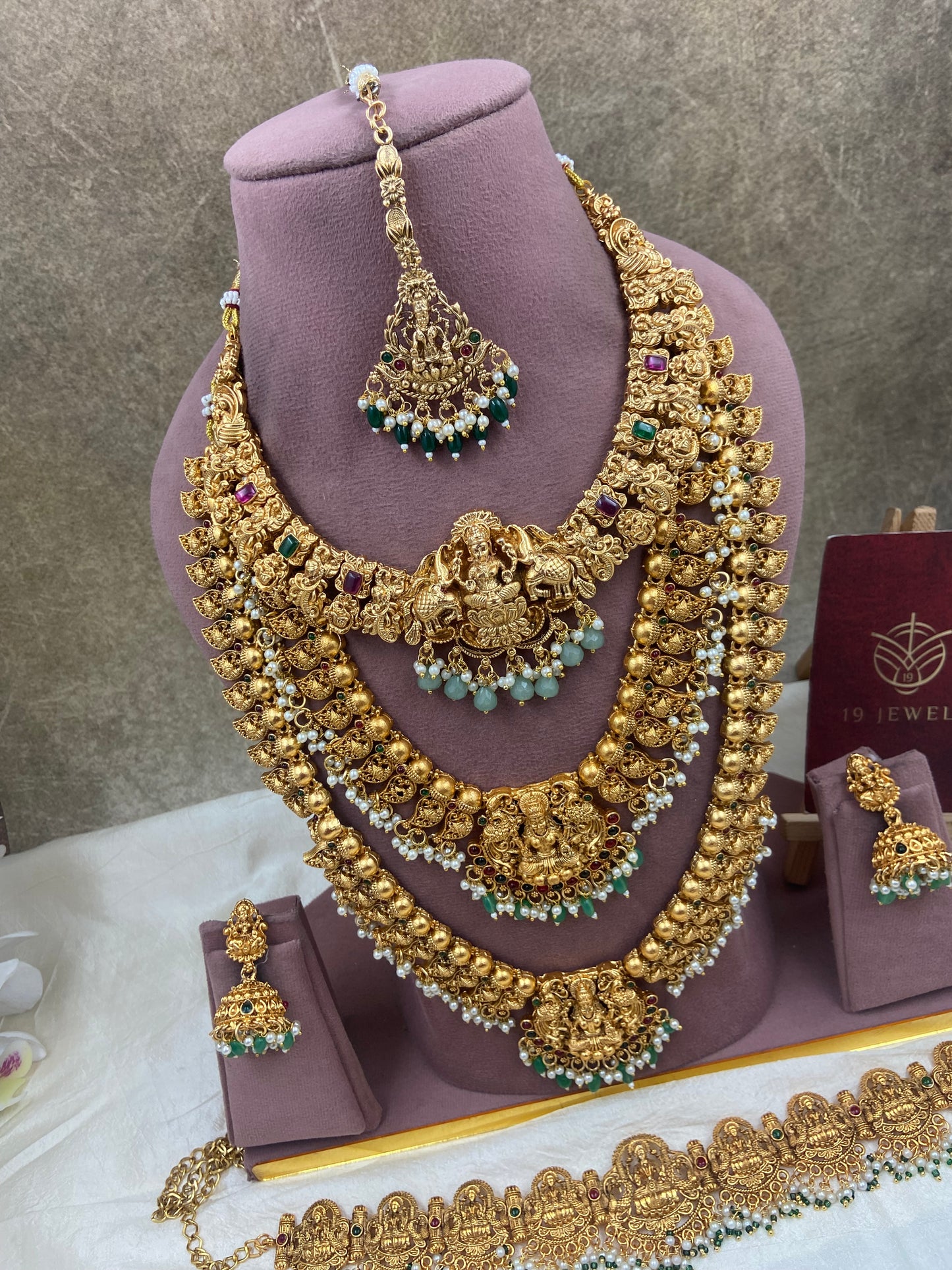 Semi bridal jewellery Sb654