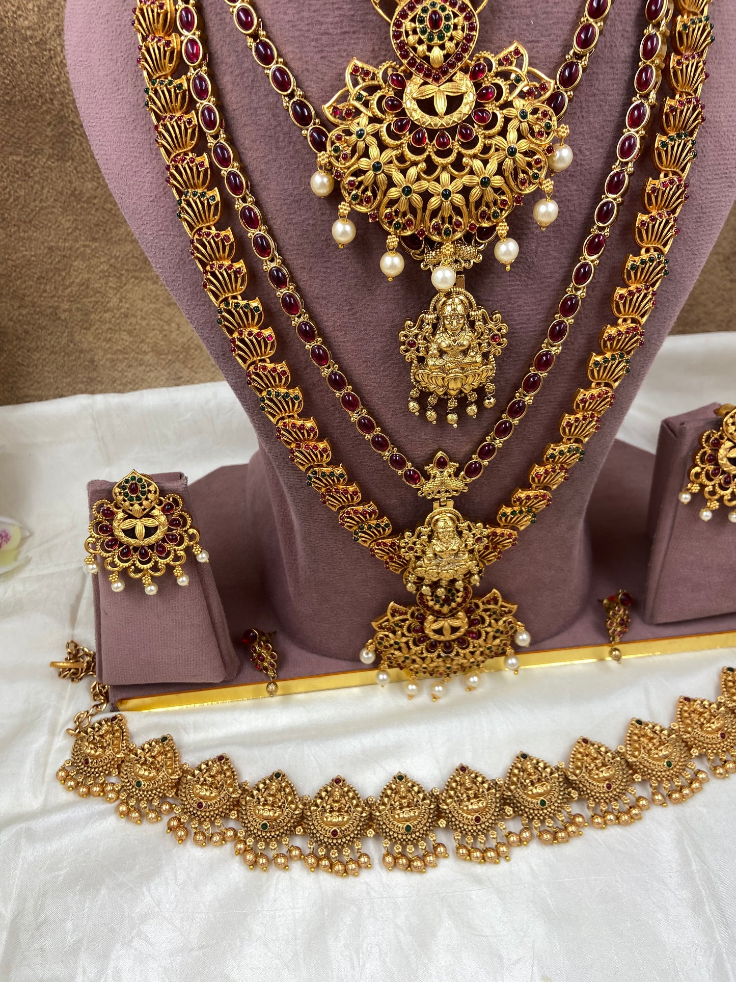 Semi bridal jewellery Sb767-D25