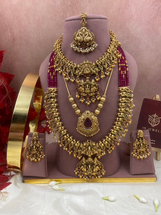 Hot selling seed beaded semi bridal jewellery Sb589