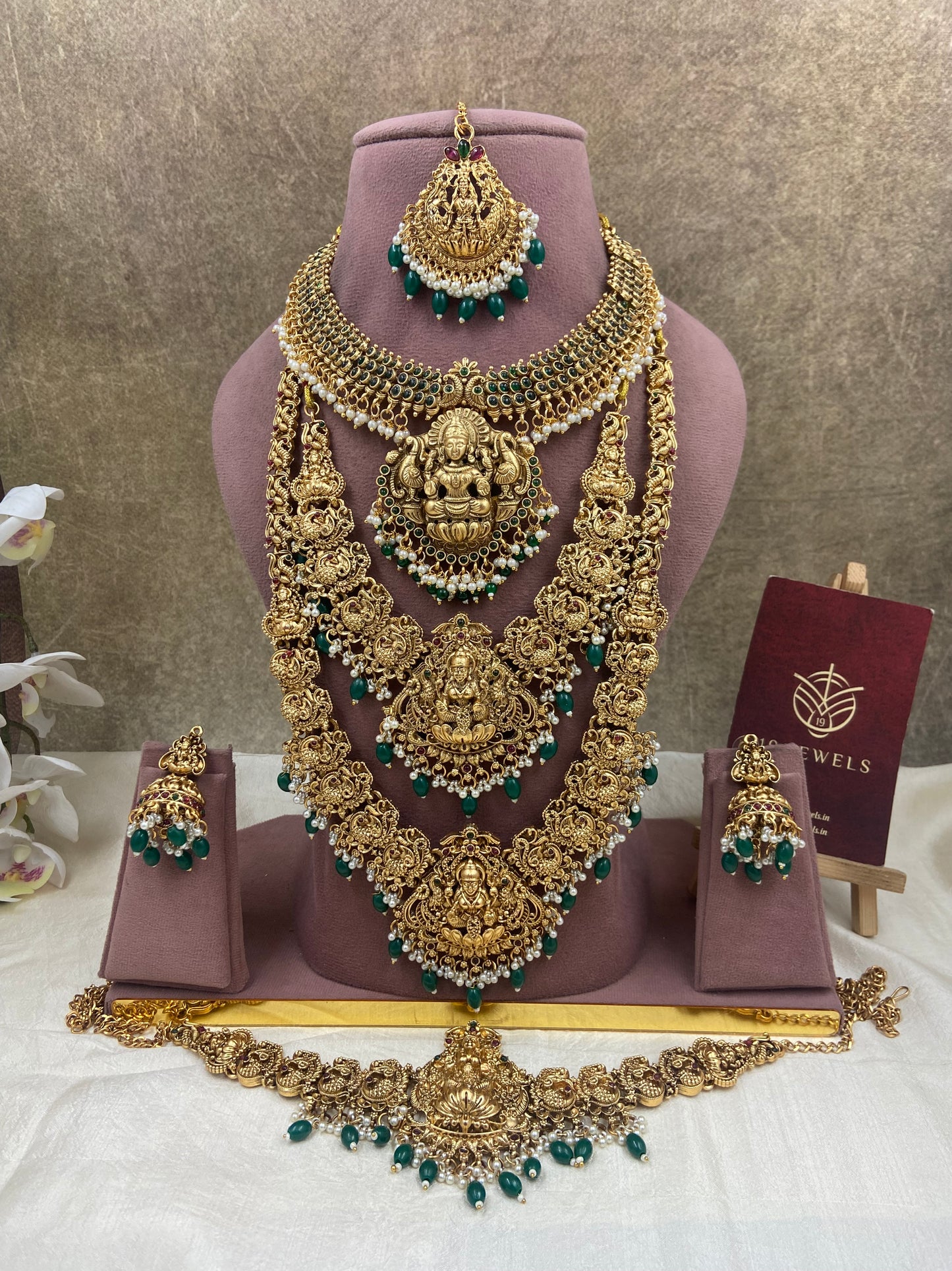 Semi bridal jewellery Sb652