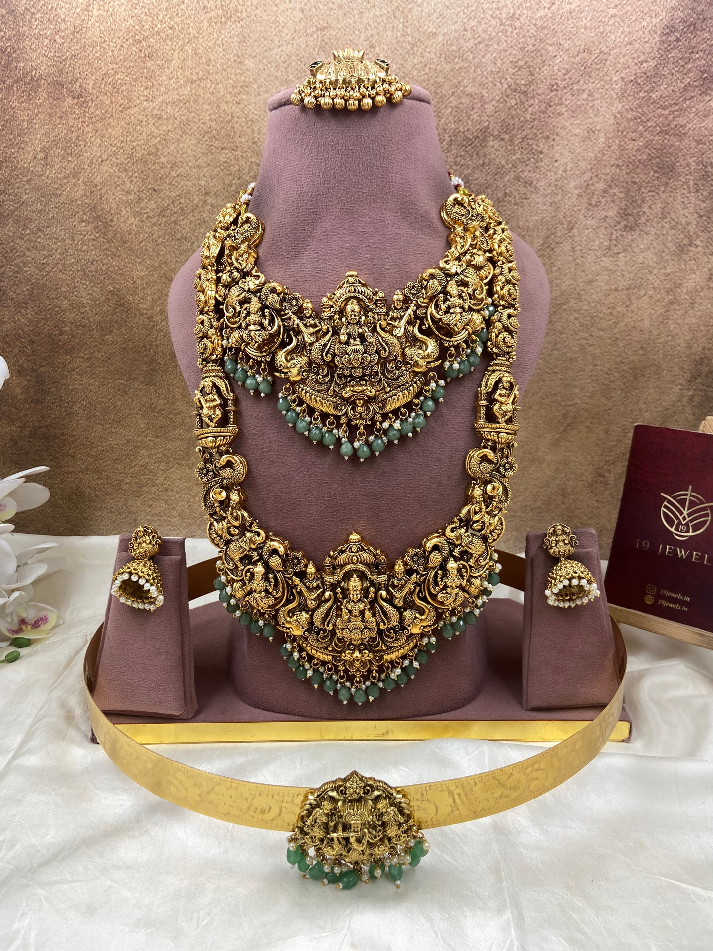 Semi bridal jewellery Sb769-D23