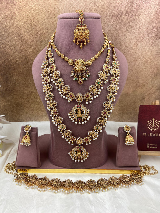 Semi bridal jewellery Sb810-D3-A15