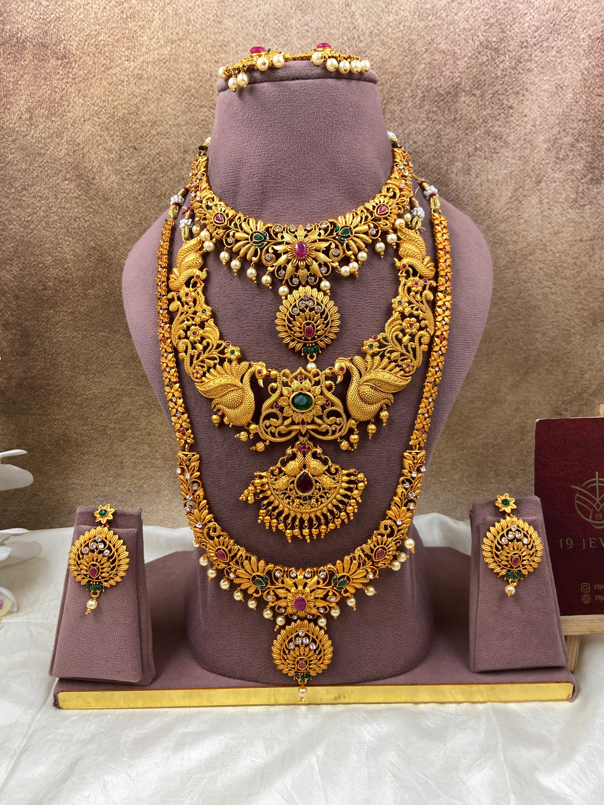 Combo necklace haram set Sb819